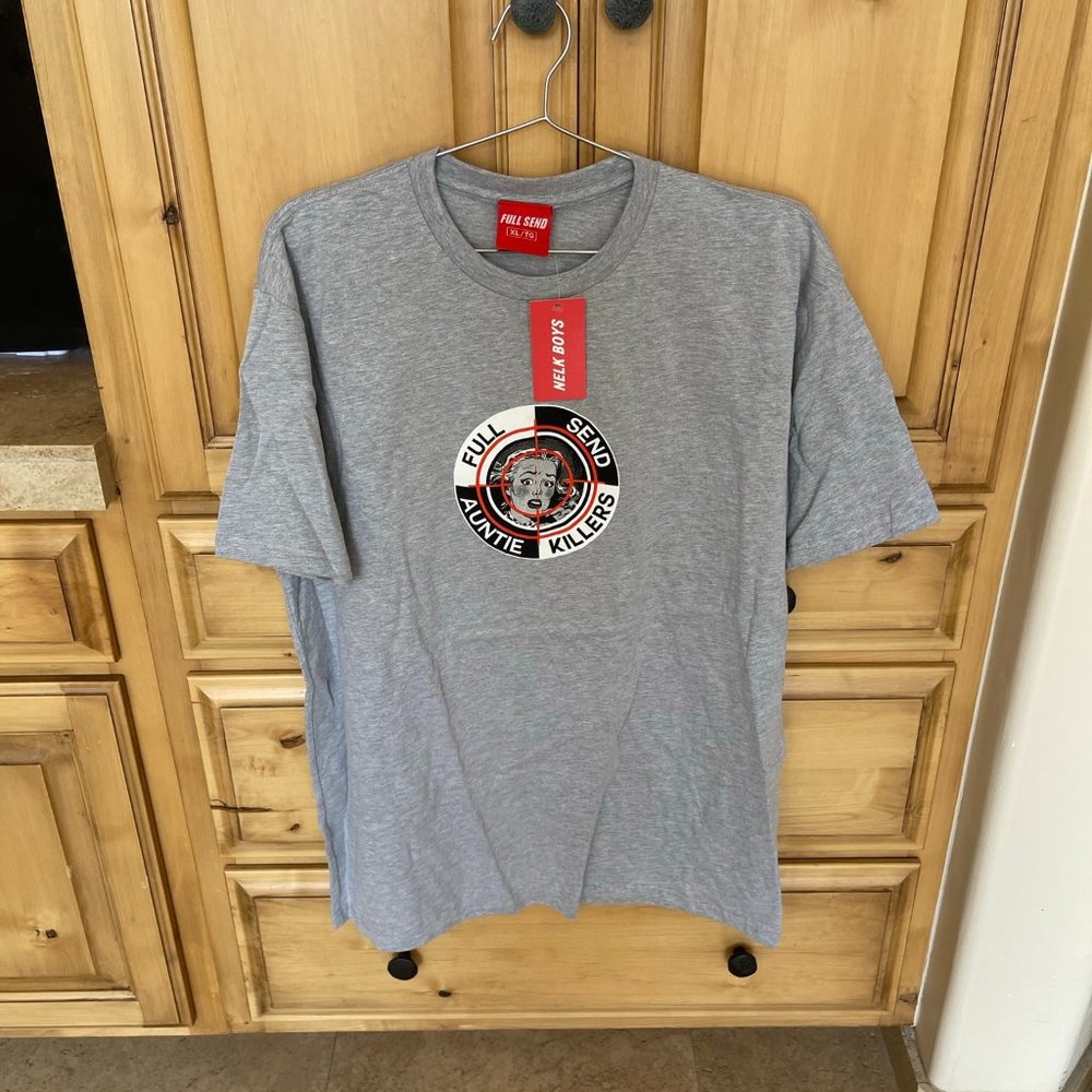 NEW Full Send by Nelk Boys T-Shirt in XL